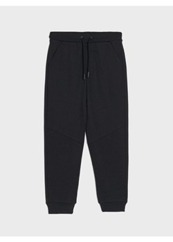Sinsay - Spodnie jogger ze ściągaczami - czarny ze sklepu Sinsay w kategorii Spodnie chłopięce - zdjęcie 185736534