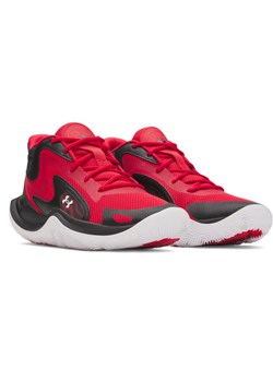 Buty do koszykówki uniseks Under Armour UA JET \'25 - czerwone ze sklepu Sportstylestory.com w kategorii Buty sportowe męskie - zdjęcie 185736724