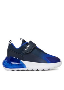 Sneakersy Geox J Activart Illuminus J56LYA 02A9J C4226 M Granatowy ze sklepu eobuwie.pl w kategorii Buty sportowe dziecięce - zdjęcie 185736922