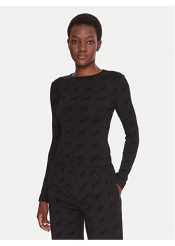 HUGO Body Lokky 50549795 Czarny Regular Fit ze sklepu MODIVO w kategorii Bluzki damskie - zdjęcie 185737521