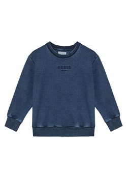 Guess Bluza L5YQ06 KCYC0 Granatowy Relaxed Fit ze sklepu MODIVO w kategorii Bluzy chłopięce - zdjęcie 185737631