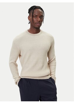 Guess Sweter M5BR20 Z0482 Beżowy Regular Fit ze sklepu MODIVO w kategorii Swetry męskie - zdjęcie 185737714
