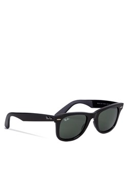Ray-Ban Okulary przeciwsłoneczne Original Wayfarer Classic 0RB2140 901 Czarny ze sklepu MODIVO w kategorii Okulary przeciwsłoneczne damskie - zdjęcie 185737731