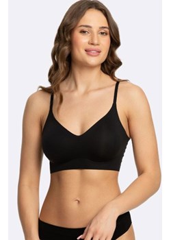 Bezszwowy top czarny Simple Bra, Kolor czarny, Rozmiar L, Julimex ze sklepu Primodo w kategorii Biustonosze - zdjęcie 185739343