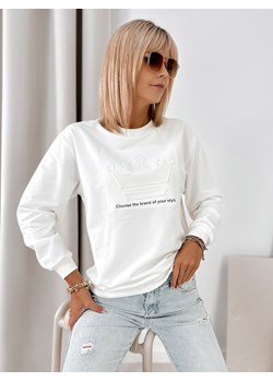 bluza margot biała one size ze sklepu UBRA w kategorii Bluzy damskie - zdjęcie 185739740