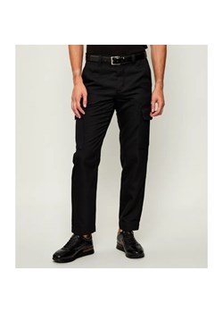 BOSS ORANGE Spodnie cargo Sisla-R | Tapered fit | z dodatkiem wełny ze sklepu Gomez Fashion Store w kategorii Spodnie męskie - zdjęcie 185741031