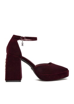 Czółenka Juicy Couture EO-W2SH59501A Bordowy ze sklepu eobuwie.pl w kategorii Czółenka - zdjęcie 185741190