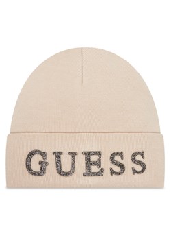 Czapka Guess AW5398 POL01 Beżowy ze sklepu eobuwie.pl w kategorii Czapki zimowe damskie - zdjęcie 185741191