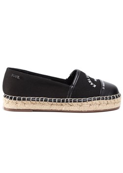 Espadryle KARL LAGERFELD KL80108 Czarny ze sklepu eobuwie.pl w kategorii Espadryle damskie - zdjęcie 185741201