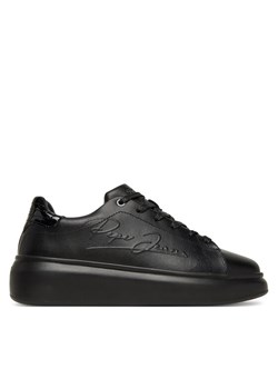 Sneakersy Pepe Jeans Yara Night W PLS000003 Czarny ze sklepu eobuwie.pl w kategorii Buty sportowe damskie - zdjęcie 185741213