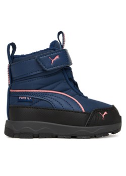 Puma Śniegowce Evolve Boot Puretex Ac+Inf 392650 07 Granatowy ze sklepu MODIVO w kategorii Buty zimowe dziecięce - zdjęcie 185741451