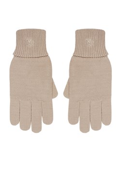 Calvin Klein Rękawiczki Damskie LV14F8021G Beżowy ze sklepu MODIVO w kategorii Rękawiczki damskie - zdjęcie 185741484