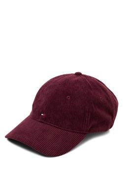 Tommy Hilfiger Męska czapka sztruksowa Mężczyźni Sztruks bakłażanowy jednolity ze sklepu vangraaf w kategorii Czapki z daszkiem męskie - zdjęcie 185742163