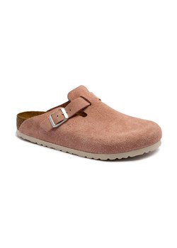 Birkenstock Skórzane mule BOSTON SOFT FOOTBED ze sklepu Gomez Fashion Store w kategorii Klapki damskie - zdjęcie 185742191