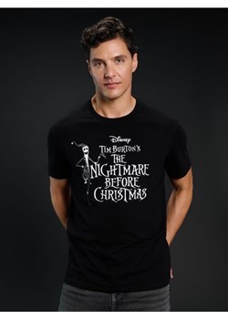 Sinsay - Koszulka z nadrukiem Nightmare Before Christmas - czarny ze sklepu Sinsay w kategorii T-shirty męskie - zdjęcie 185743503