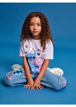 Sinsay - Jeansy Stitch - niebieski - id: 872CI-50J - marki Sinsay - 185743562 Sinsay - Jeansy Stitch - niebieski ze sklepu Sinsay w kategorii Spodnie dziewczęce - zdjęcie 185743562