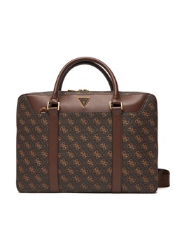 Guess Torba na laptopa Vezzola Smart HMEVZL P3138 Brązowy ze sklepu MODIVO w kategorii Torby na laptopa - zdjęcie 185743900