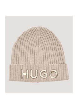 HUGO Wełniana czapka Unisex X ze sklepu Gomez Fashion Store w kategorii Czapki zimowe damskie - zdjęcie 185744324