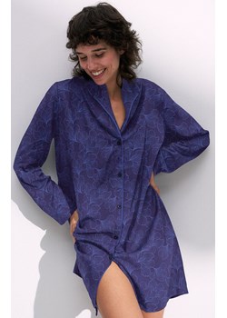 Triumph koszula nocna Boyfriend Fit NDW 03 10225085-M008, Kolor granatowy-wzór, Rozmiar 36, Triumph - id: 214644 - marki Triumph - 185746191 Triumph koszula nocna Boyfriend Fit NDW 03 10225085-M008, Kolor granatowy-wzór, Rozmiar 36, Triumph ze sklepu Intymna w kategorii Koszule nocne - zdjęcie 185746191