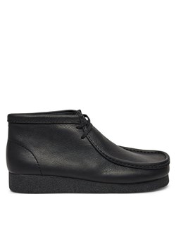 Trzewiki Clarks Wallabee Evo Bt 26179710 Czarny ze sklepu eobuwie.pl w kategorii Buty zimowe męskie - zdjęcie 185746582