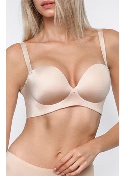 Marilyn biustonosz super push-up bardotka Naomi 01, Kolor beżowy, Rozmiar 70B, Marilyn ze sklepu Primodo w kategorii Biustonosze - zdjęcie 185749954