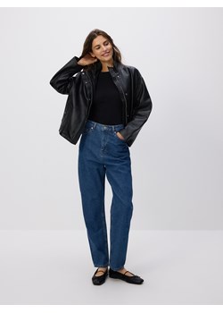Reserved - Jeansy mom fit - niebieski ze sklepu Reserved w kategorii Jeansy damskie - zdjęcie 185750461