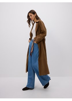 Reserved - Jeansy wide leg z bandaną - niebieski ze sklepu Reserved w kategorii Jeansy damskie - zdjęcie 185750600