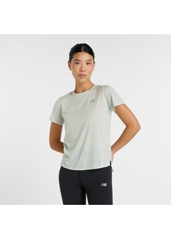 Koszulka damska New Balance WT41253CY2 – miętowa ze sklepu New Balance Poland w kategorii Bluzki damskie - zdjęcie 185752554