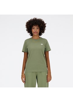 Koszulka damska New Balance WT41509DEK – zielona ze sklepu New Balance Poland w kategorii Bluzki damskie - zdjęcie 185752673