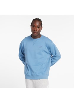 Bluza męska New Balance MT41506HEB – niebieska ze sklepu New Balance Poland w kategorii Bluzy męskie - zdjęcie 185752681