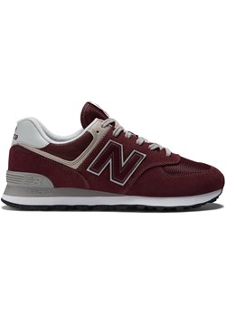 Buty męskie New Balance ML574EVM - bordowe ze sklepu New Balance Poland w kategorii Buty sportowe męskie - zdjęcie 185752691