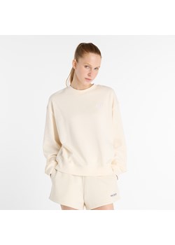 Bluza damska New Balance WT41508PEF – beżowa ze sklepu New Balance Poland w kategorii Bluzy damskie - zdjęcie 185752783