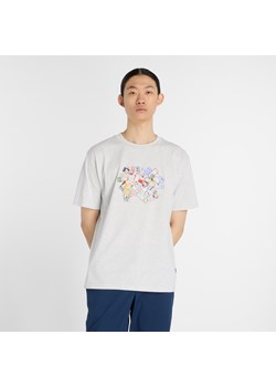 Koszulka męska New Balance MT53905AHH – szara ze sklepu New Balance Poland w kategorii T-shirty męskie - zdjęcie 185752810