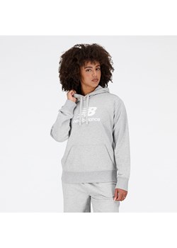 Bluza damska New Balance WT31533AG – szara ze sklepu New Balance Poland w kategorii Bluzy damskie - zdjęcie 185752882