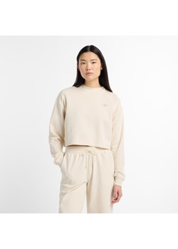 Bluza damska New Balance WT51514LIN – beżowa ze sklepu New Balance Poland w kategorii Bluzy damskie - zdjęcie 185752933