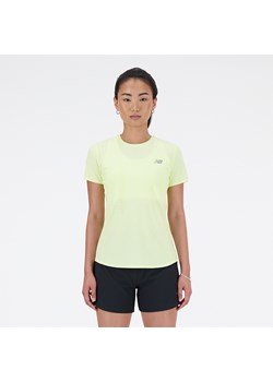 Koszulka damska New Balance WT41281LLT – zielona ze sklepu New Balance Poland w kategorii Bluzki damskie - zdjęcie 185753083
