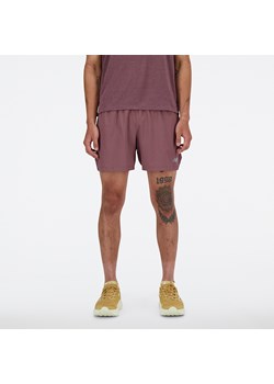 Spodenki męskie New Balance MS41286LIE – bordowe ze sklepu New Balance Poland w kategorii Spodenki męskie - zdjęcie 185753160