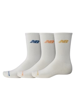 Skarpety New Balance LAS51293SST – beżowe ze sklepu New Balance Poland w kategorii Skarpetki męskie - zdjęcie 185753164