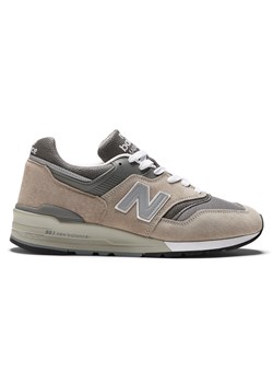 Buty unisex New Balance U997GY - beżowe ze sklepu New Balance Poland w kategorii Buty sportowe damskie - zdjęcie 185753213