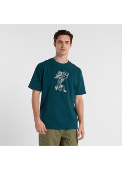 Koszulka męska New Balance MT51978DOE – zielona ze sklepu New Balance Poland w kategorii T-shirty męskie - zdjęcie 185753274