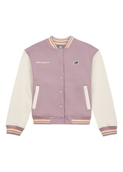 Bluza dziecięca New Balance LAKG0035ICW – różowa ze sklepu New Balance Poland w kategorii Bluzy dziewczęce - zdjęcie 185753301