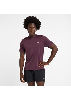 Koszulka męska New Balance MT41253PLN – fioletowa ze sklepu New Balance Poland w kategorii T-shirty męskie - zdjęcie 185753344