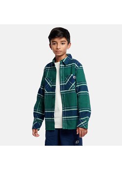 Koszula dziecięca New Balance LAKB0075NWG – zielona ze sklepu New Balance Poland w kategorii Koszule chłopięce - zdjęcie 185753440