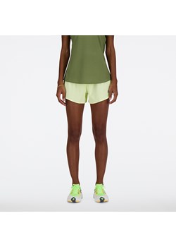 Spodenki damskie New Balance WS41286LLT – zielone ze sklepu New Balance Poland w kategorii Szorty - zdjęcie 185753444