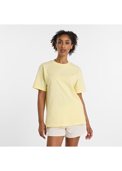Koszulka damska New Balance WT41501PRC – żółta ze sklepu New Balance Poland w kategorii Bluzki damskie - zdjęcie 185753490