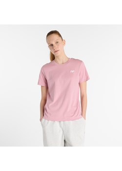 Koszulka damska New Balance WT41509PTF – różowa ze sklepu New Balance Poland w kategorii Bluzki damskie - zdjęcie 185753493
