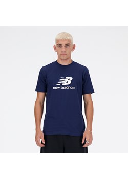 Koszulka męska New Balance MT41502NNY – granatowa ze sklepu New Balance Poland w kategorii T-shirty męskie - zdjęcie 185753551