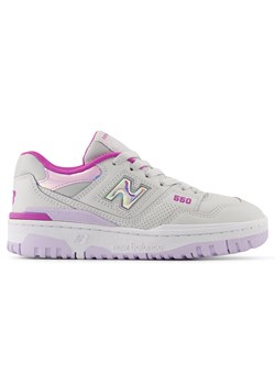 Buty dziecięce New Balance GSB550HG – szare ze sklepu New Balance Poland w kategorii Buty sportowe dziecięce - zdjęcie 185753621