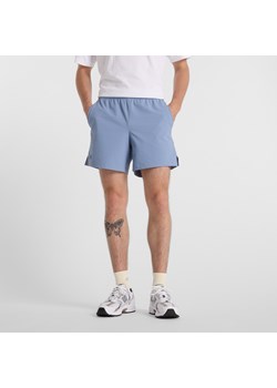 Spodenki męskie New Balance MS51402DUS – niebieskie ze sklepu New Balance Poland w kategorii Spodenki męskie - zdjęcie 185753702