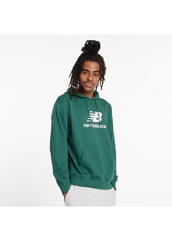Bluza męska New Balance MT41501NWG – zielona ze sklepu New Balance Poland w kategorii Bluzy męskie - zdjęcie 185753841